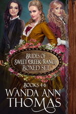 wanda ann thomas's Brides of Sweet Creek Ranch Boxed Set Books 4 - 6